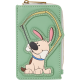 Loungefly Mulan - Little Brother 3" Faux Leather Card Holder
