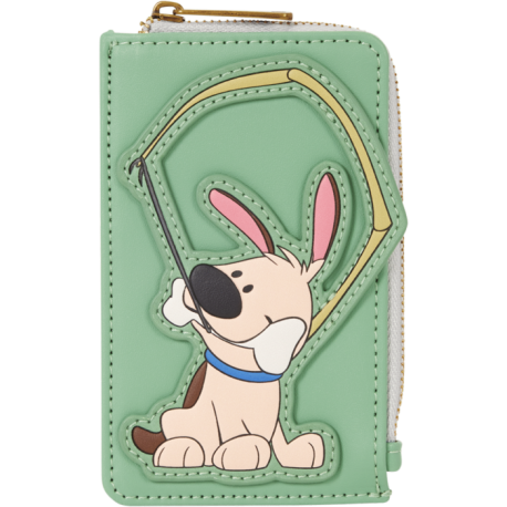 Loungefly Mulan - Little Brother 3" Faux Leather Card Holder