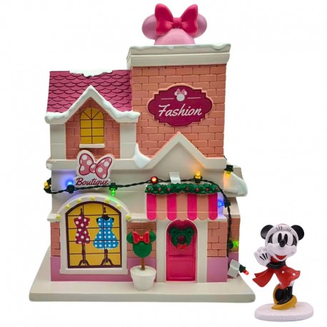 Disney Village - Christmas House Minnie Mouse