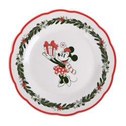 Disney Home - Plate Minnie Present