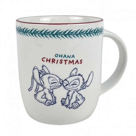 Disney Home - Stitch & Angel Christmas Mug