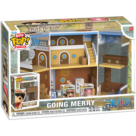 One Piece - Going Merry Bitty Pop! Box Playset Vinyl Figure