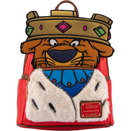 Loungefly Robin Hood (1973) - Prince John Cosplay 10" Faux Leather Mini Backpack