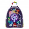 Loungefly Inside Out 2 - Light-Up 10" Faux Leather Mini Backpack