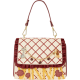 Loungefly Lady & the Tramp - Spaghetti Dinner Charm 8" Faux Leather Crossbody Bag