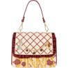 Loungefly Lady & the Tramp - Spaghetti Dinner Charm 8" Faux Leather Crossbody Bag