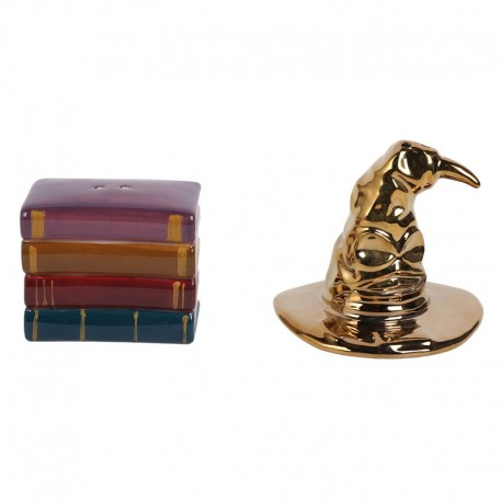 Harry Potter - Salt & Pepper Shakers Sorting Hat & Book
