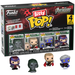 Avengers: Doomsday - Doctor Doom, Thor, Nightcrawler & Magneto Bitty Pop! Vinyl Figure 4-Pack