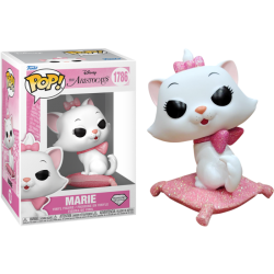 Funko Pop 1786 Marie on Pillow (Glitter), The Aristocats