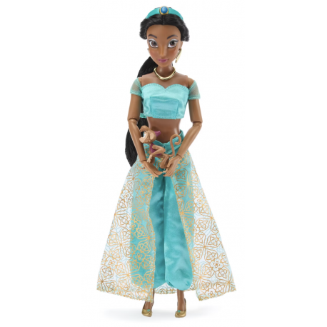 Disney Princess Jasmine Classic Doll with Sidekick, Aladdin