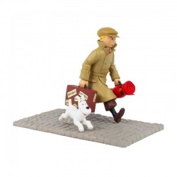 Tintin - Tintin & Bobby Arrive Figurine