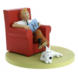 Tintin - Kuifje in Rode Zetel Figurine