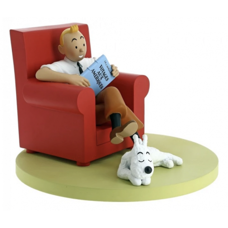 Tintin - Tintin in Red Chair Figurine