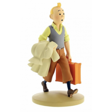 Tintin - Kuifje Onderweg Figurine