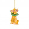 Disney By D56 - Simba With Wreath Hanging Ornament