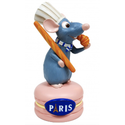 Disney Ratatouille - Remy Eating Croissant Figurine