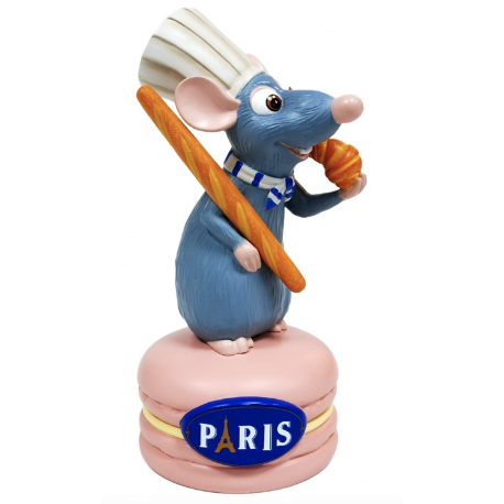 Disney Ratatouille - Remy Eating Croissant Figurine