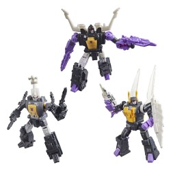 The Transformers: The Movie Studio Series Deluxe Class Action Figure 3-Pack Insecticon Bombshell, Shrapnel & Kickback 14 cm