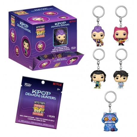 K-Pop Demon Hunters - Mystery Pocket Pop! Keychain (Single Unit)