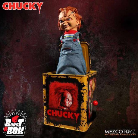 Child's Play Burst-A-Box Music Box Chucky 36 cm
