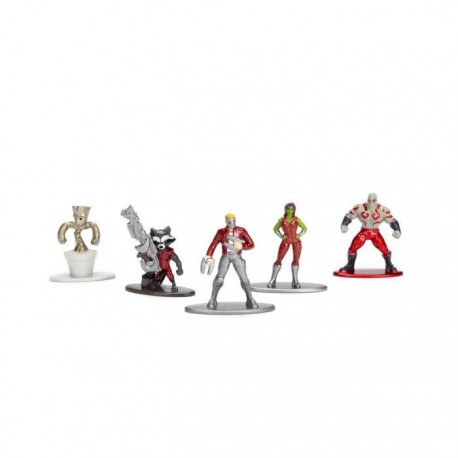 Marvel Guardians of the Galaxy Nano Metalfigs 5-Pack 7x20cm