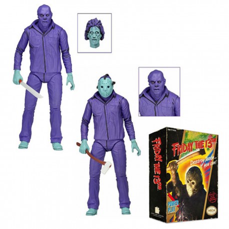 NECA Friday the 13th Action Figure Jason Theme Music Edition (Classic Video Game Appearance)