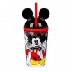 Disney Mickey Mouse Straw Tumbler and Snack Pot