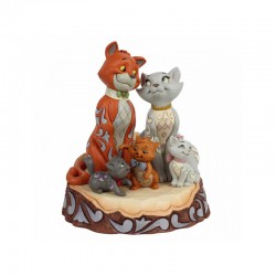 Disney Traditions - Pride and Joy Carved by Heart Aristocats Figurine