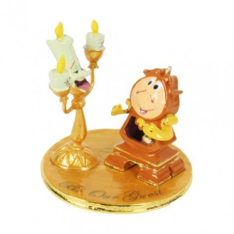 Disney Classic Lumiere and Cogsworth, Beauty and the Beast