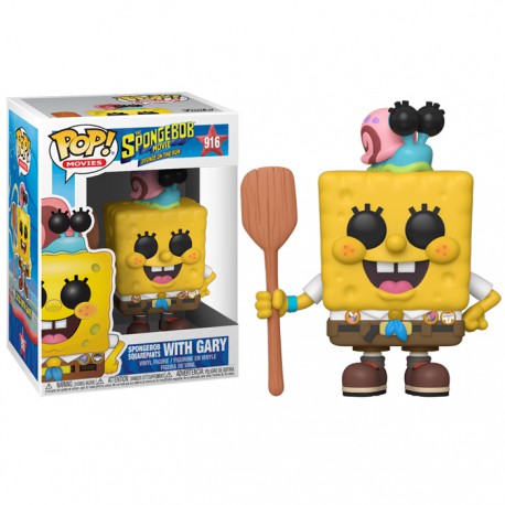 Funko Pop 916 Spongebob with Gary