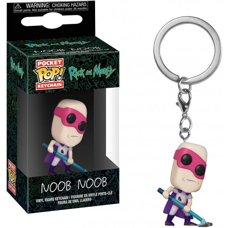 Funko Pocket Pop Keychain Noob Noob, Rick & Morty