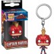 Funko Pocket Pop Keychain Captain Marvel (Masked)