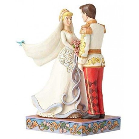 Disney Traditions - Cinderella and Prince Charming Wedding Figurine ...