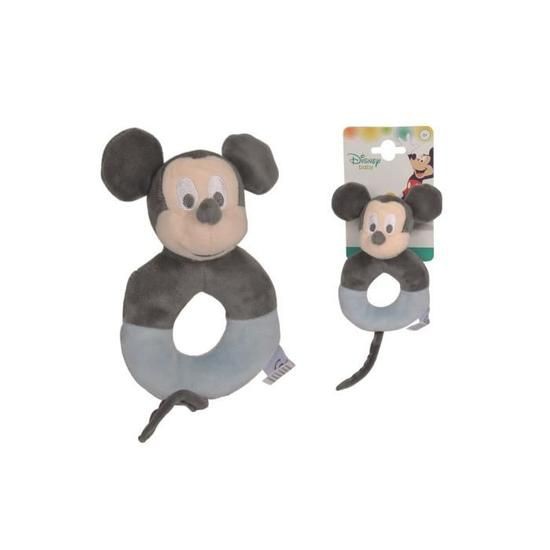 mickey mouse plush rattle