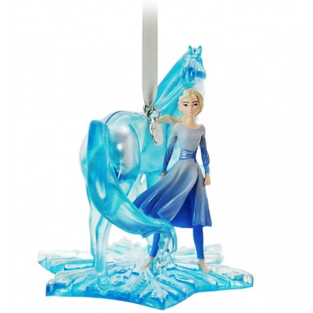 Disney Elsa and Nokk Hanging Ornament, Frozen 2