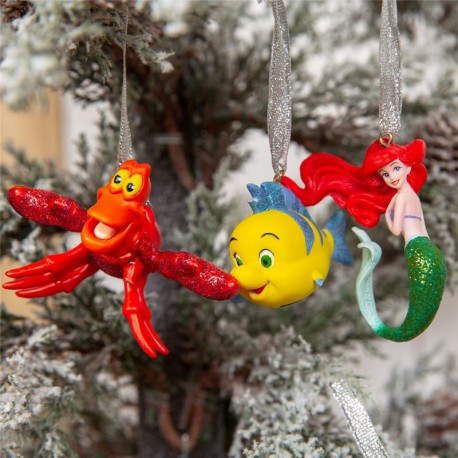 Disney The Little Mermaid Ornament Set (3)