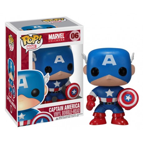 Funko Pop 06 Marvel Captain America