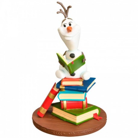 Disney Olaf with Books Figurine