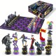 Batman Chess Set Dark Knight Vs. Joker