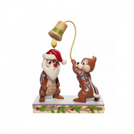 Disney Traditions - Christmas Chip 'n Dale Figurine