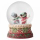 Disney Traditions - Splendid Skaters Victorian Mickey and Minnie Mouse Waterbal
