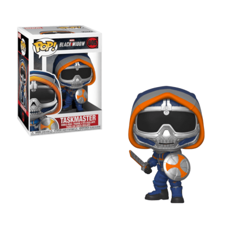 Funko Pop 605 Taskmaster with Shield, Black Widow