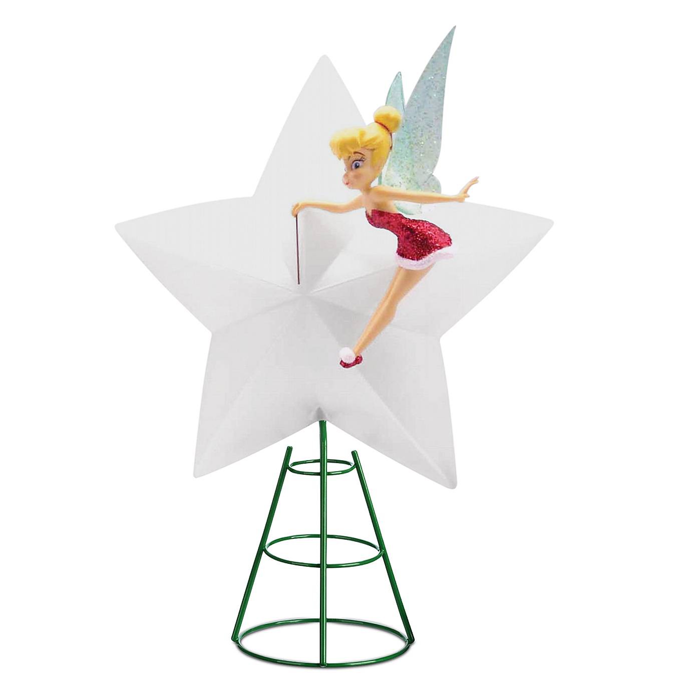 Steen Druif Chronisch Disney Tinker Bell Holiday Cheer Light-Up Tree Topper - Wondertoys.nl