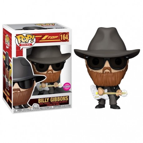 Funko Pop 164 Billy Gibbons (Flocked), ZZ Top
