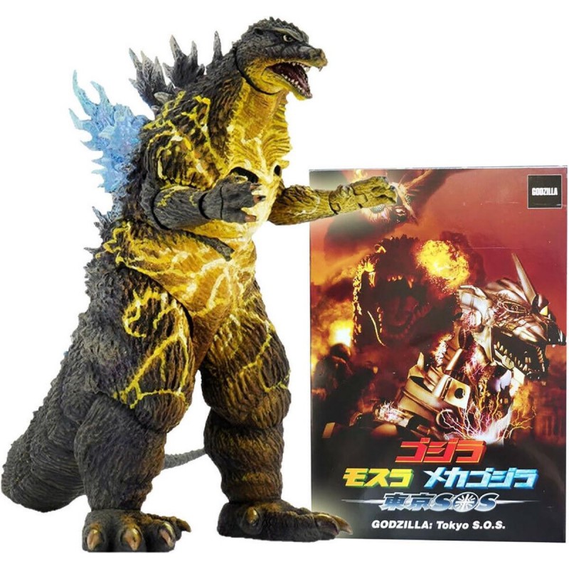 NOVO) Boneco articulável Godzilla 16x30cm figure - Hobbies e