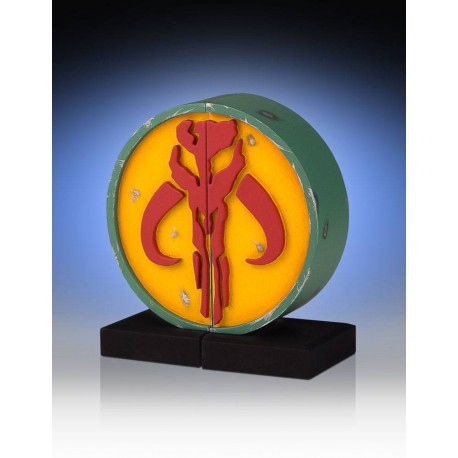 Star Wars Bookends Mandalorian Logo 11 cm