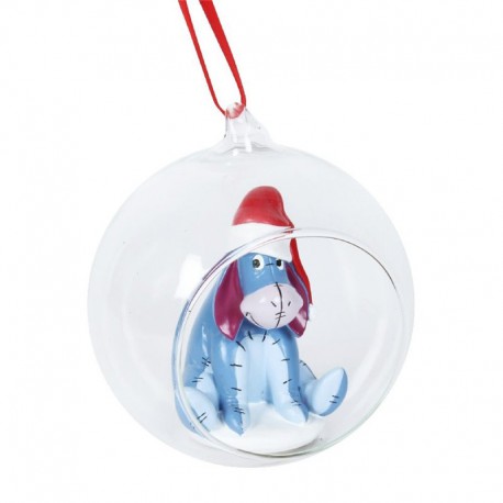 Disney Eeyore Glass Ornament