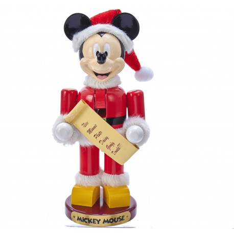 Disney Mickey Mouse Santa Doll Nutcracker