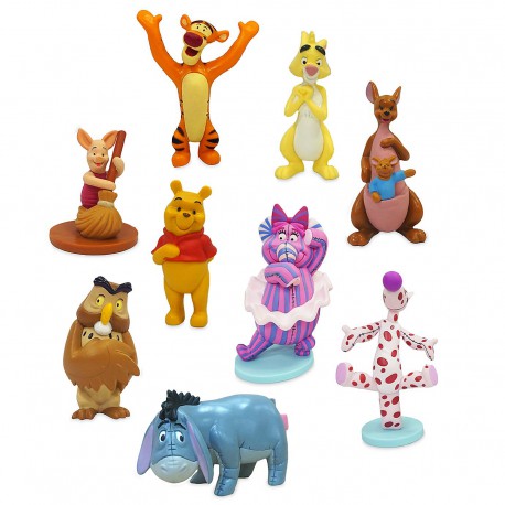 Disney Winnie the Pooh Deluxe Figurine Playset