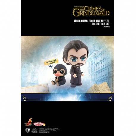 Hot Toys Fantastic Beasts: The Crimes of Grindelwald Cosbaby Albus Dumbledore and Niffler (Set of 2)